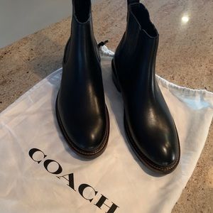 Men Coach Ankle Boots